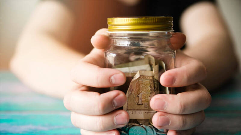 Minor fixed deposit for children's future savings with Indian Rupee theme